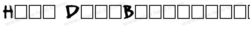 Hill DemiBold字体转换